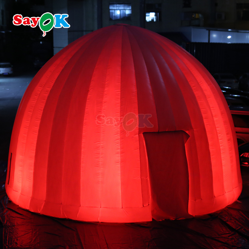 inflatable dome tent